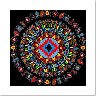 Pirot Mandala Posters and Art